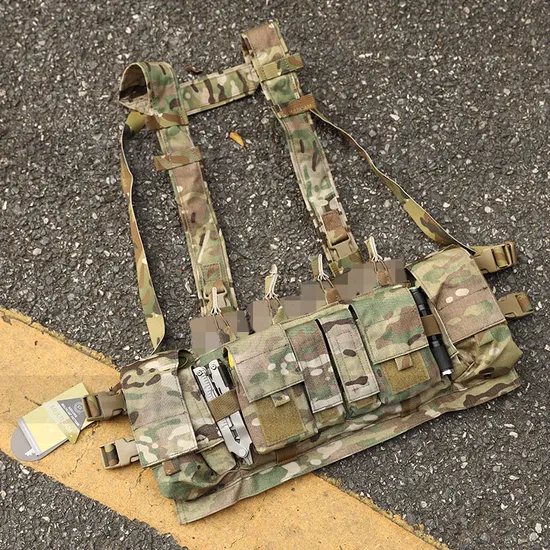 Nylon Molle Chest Rigs Army Style Tactic with Mag Pouch Military Style Chest Rig