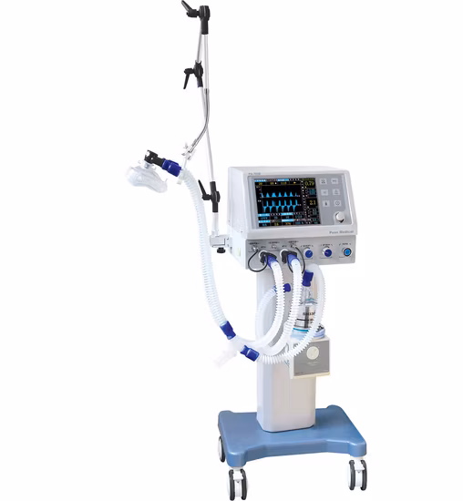 Factory Price Ventilation Machine Hospital First-Aid Heated Humidified Breathing Equipment