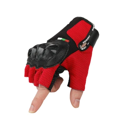 Großhandel Half Finger Taktische Handschuhe Unisex Fingerlose Reiten Biker Schutzausrüstung Handschuh Sommer Atmungsaktive Motorradhandschuhe