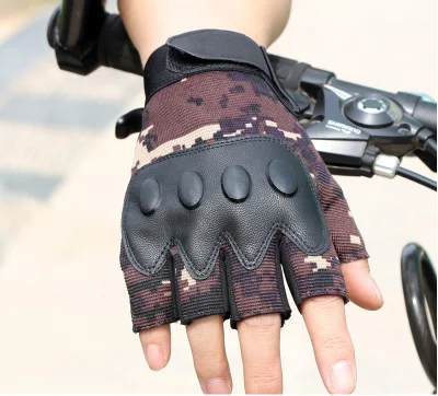 Cooler Stil, Mode, hohe Qualität, günstig, Großhandel, kundenspezifisch, schützender halber Finger, sportlich, Radfahren, Motorradfahren, Sommer, atmungsaktiv, Boxen, taktischer Handschuh