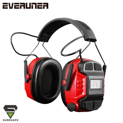 Elektronischer Gehörschutz, Bluetooth-UKW-Radio, AUX-Sicherheits-Ohrenschützer