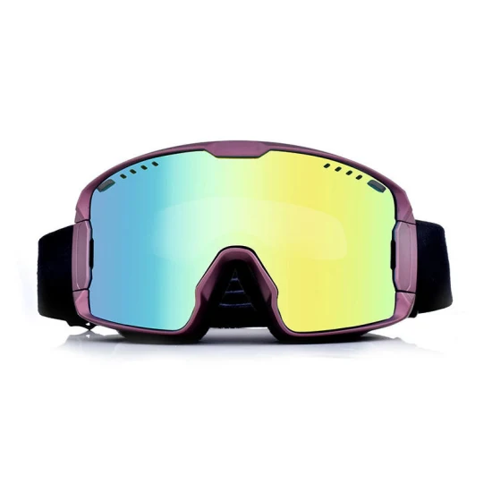 Großhandel mit Anti-Fog-UV-Schutz-Schnee-Skibrillen für den Winter-Skisport